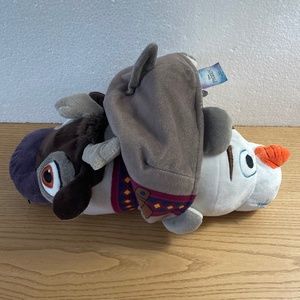 Disney Flip a Zoo Frozen Plush Sven and Olaf Reversible Stuffed Animal 16” Toy